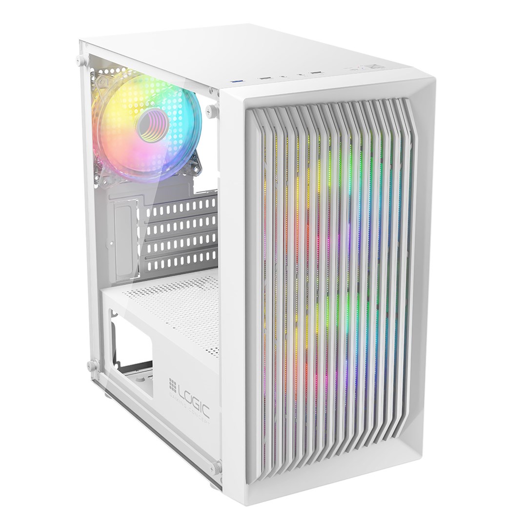 LOGIC ATOS ARGB Mini USB 3.0 Enclosure White LOGIC ATOS ARGB Mini USB 3.0 Enclosure White