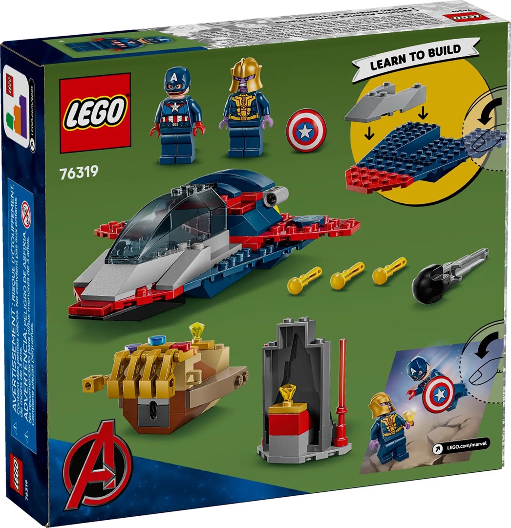 LEGO MARVEL 76319 Captain America vs Thanos LEGO MARVEL 76319 Captain America vs Thanos