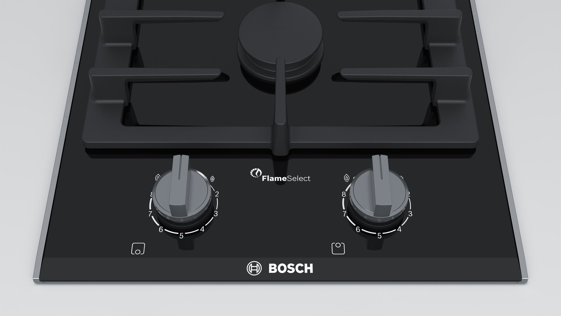 Bosch PRB3A6B70 hob Black Built-in Gas 2 zone(s) Bosch PRB3A6B70 hob Black Built-in Gas 2 zone(s)