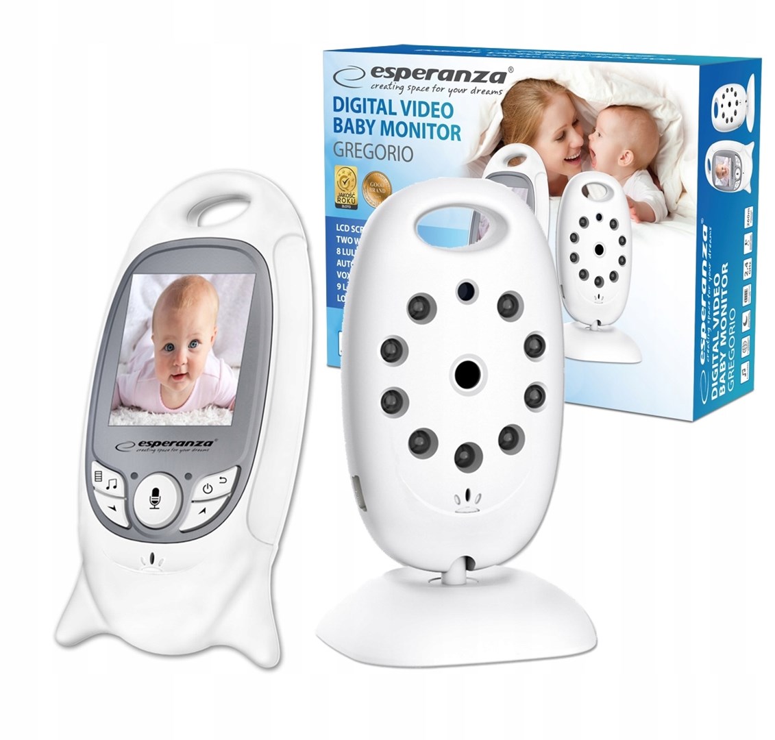 Esperanza EHM001 video baby monitor 260 m White Esperanza EHM001 video baby monitor 260 m White