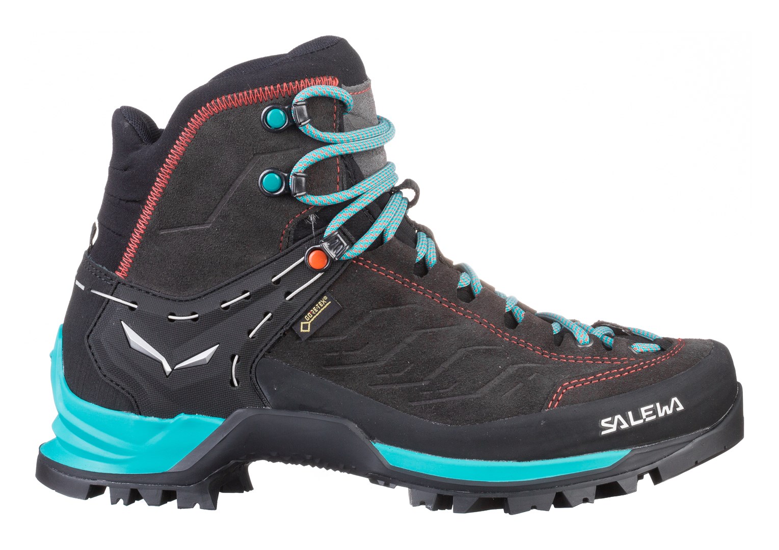 Salewa MTN Trainer Mid GTX Female Adult Black, Blue Salewa MTN Trainer Mid GTX Female Adult Black, Blue