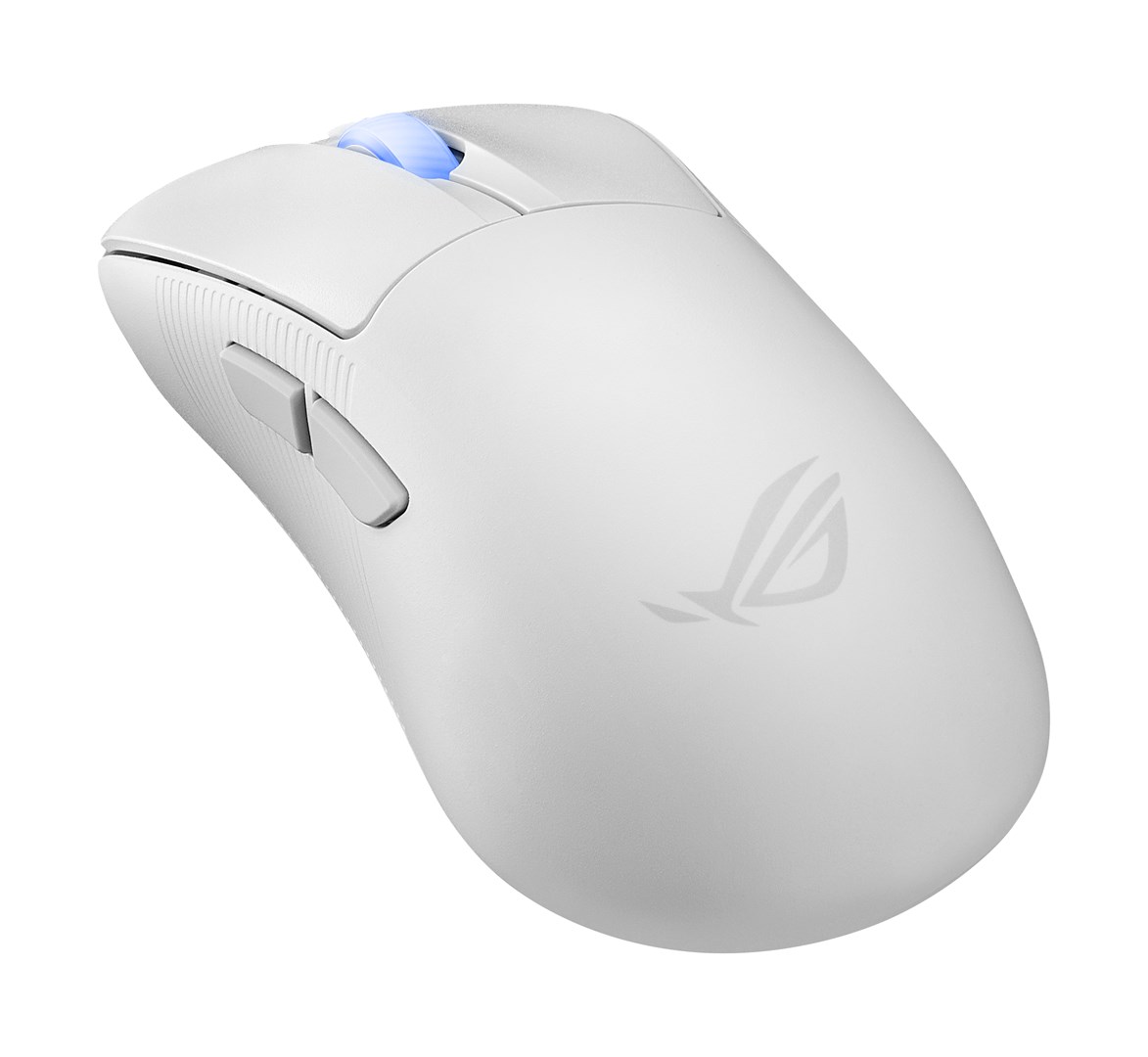 ASUS ROG Keris II Ace Wireless AimPoint White mouse Gaming Right-hand RF Wireless + Bluetooth + USB Type-A Optical 42000 DPI ASUS ROG Keris II Ace Wireless AimPoint White mouse Gaming Right-hand RF Wireless + Bluetooth + USB Type-A Optical 42000 DPI
