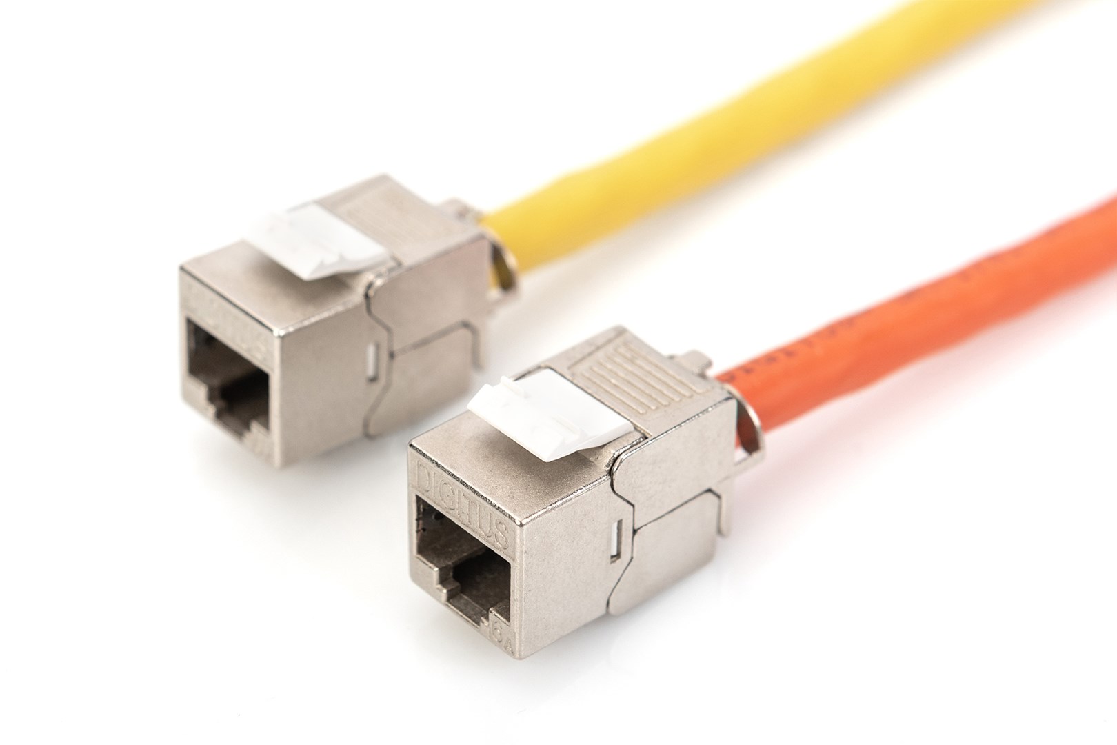 Digitus CAT 6A Keystone module, shielded, tool-free mounting connection Digitus CAT 6A Keystone module, shielded, tool-free mounting connection