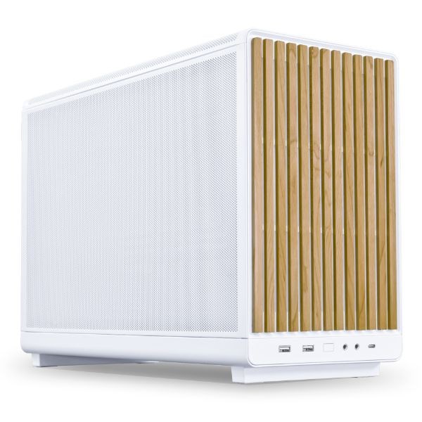 Lian Li DAN Cases A3-mATX Wood Edition PC Case, Micro-ATX - Beech, white Lian Li DAN Cases A3-mATX Wood Edition PC Case, Micro-ATX - Beech, white