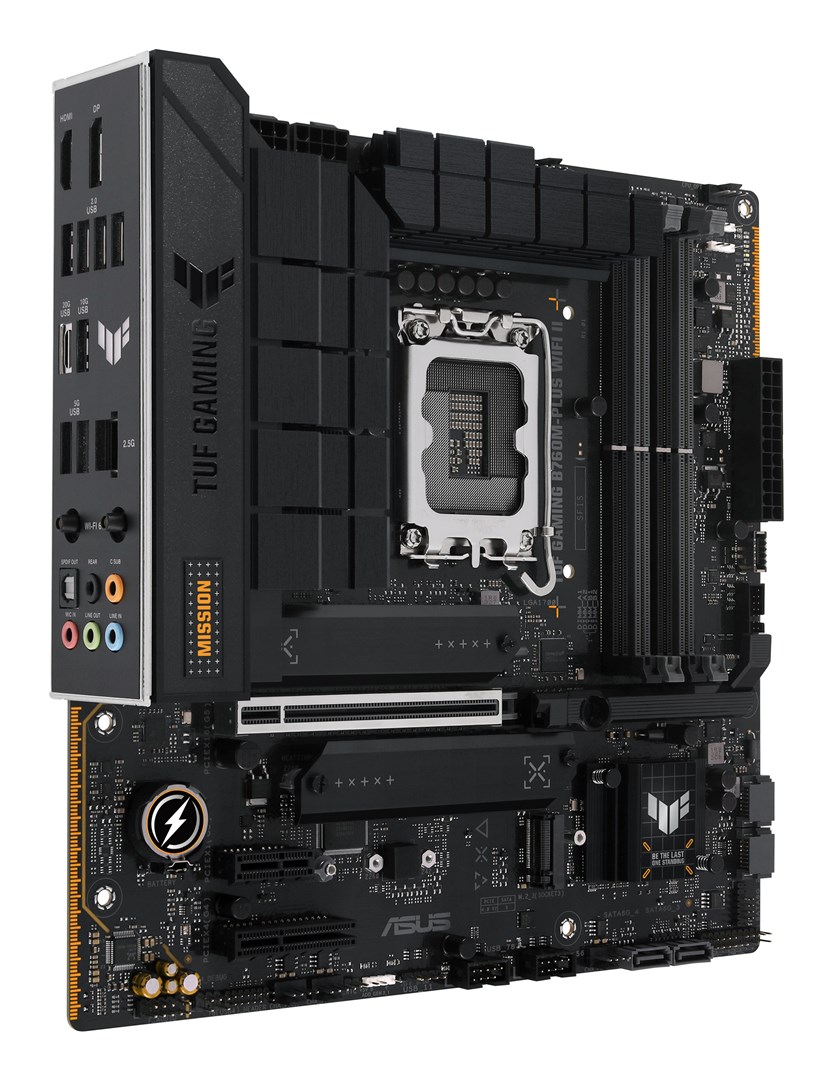 ASUS TUF GAMING B760M-PLUS WIFI II Intel B760 LGA 1700 micro ATX ASUS TUF GAMING B760M-PLUS WIFI II Intel B760 LGA 1700 micro ATX