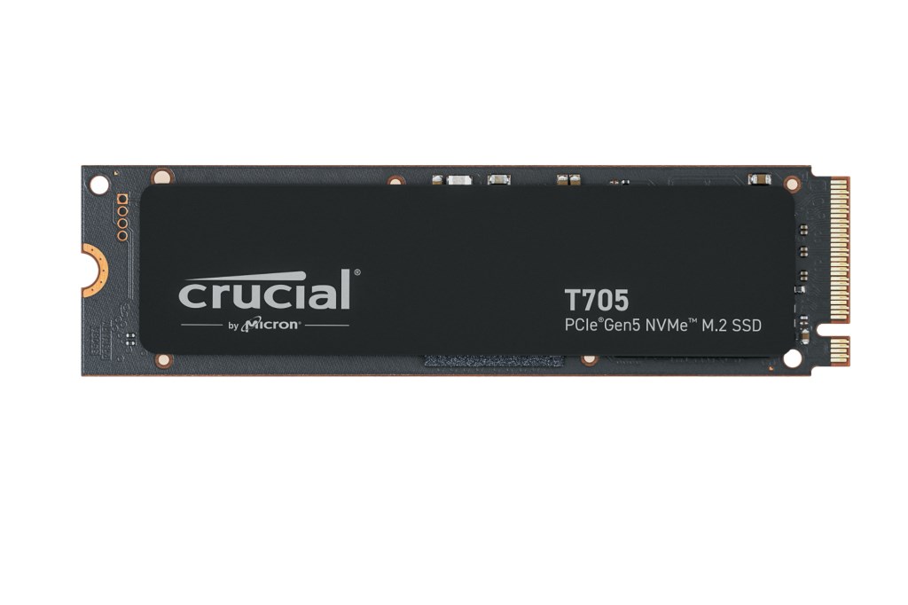 Crucial CT4000T705SSD3 internal solid state drive 4 TB M.2 PCI Express 5.0 NVMe Crucial CT4000T705SSD3 internal solid state drive 4 TB M.2 PCI Express 5.0 NVMe