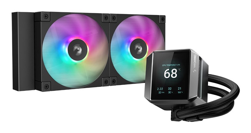 DeepCool MYSTIQUE 240 ARGB Processor All-in-one liquid cooler 12 cm Black 1 pc(s) DeepCool MYSTIQUE 240 ARGB Processor All-in-one liquid cooler 12 cm Black 1 pc(s)