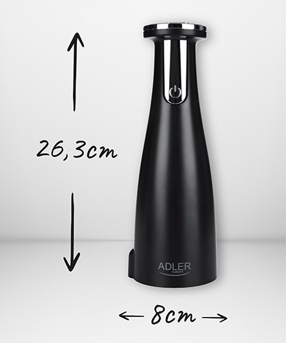 Spice mill set Adler AD 4449B Black Spice mill set Adler AD 4449B Black