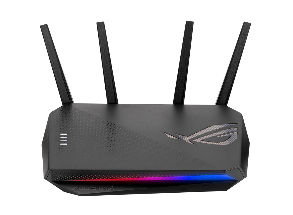 ASUS ROG STRIX GS-AX5400 wireless router Gigabit Ethernet Dual-band (2.4 GHz / 5 GHz) Black ASUS ROG STRIX GS-AX5400 wireless router Gigabit Ethernet Dual-band (2.4 GHz / 5 GHz) Black