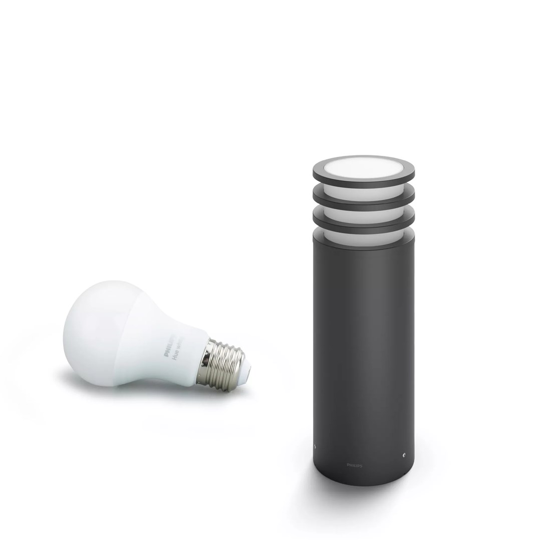 Philips Hue White Lucca Outdoor pedestal Philips Hue White Lucca Outdoor pedestal