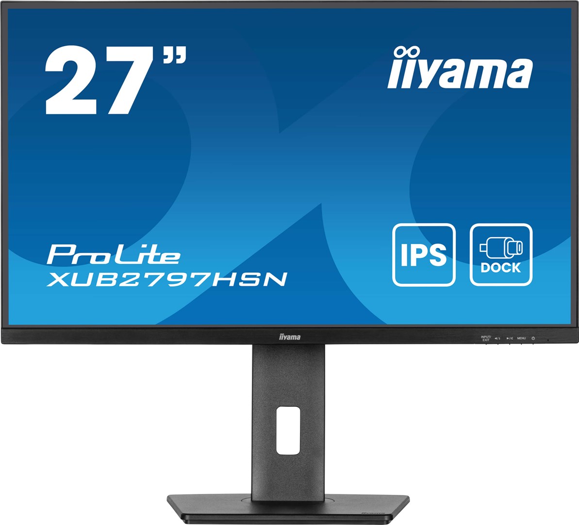 iiyama ProLite 27" IPS technology panel with USB-C dock and RJ45 (LAN) iiyama ProLite 27" IPS technology panel with USB-C dock and RJ45 (LAN)