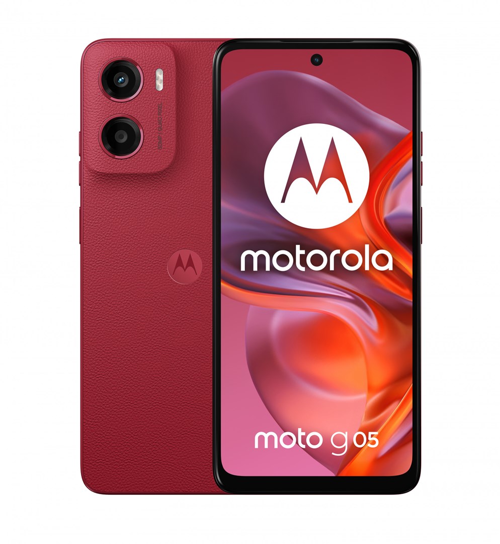 Motorola moto g05 16.9 cm (6.67") Dual SIM Android 15 4G USB Type-C 8 GB 128 GB 5200 mAh Red Motorola moto g05 16.9 cm (6.67") Dual SIM Android 15 4G USB Type-C 8 GB 128 GB 5200 mAh Red