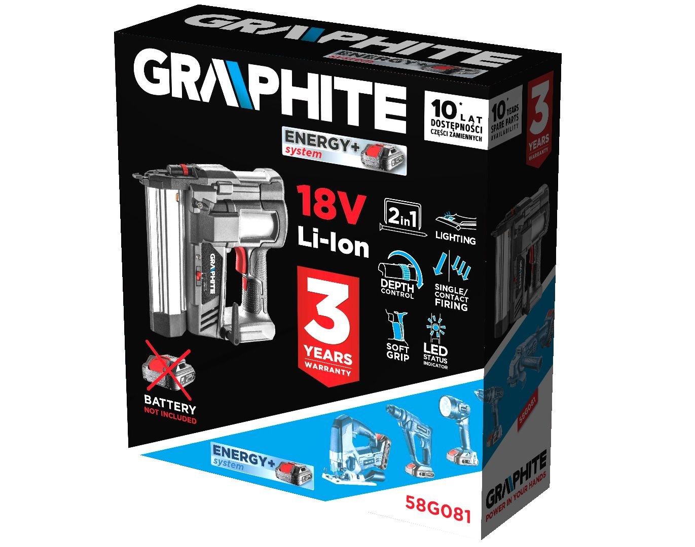 Graphite 58G081 stapler Graphite 58G081 stapler