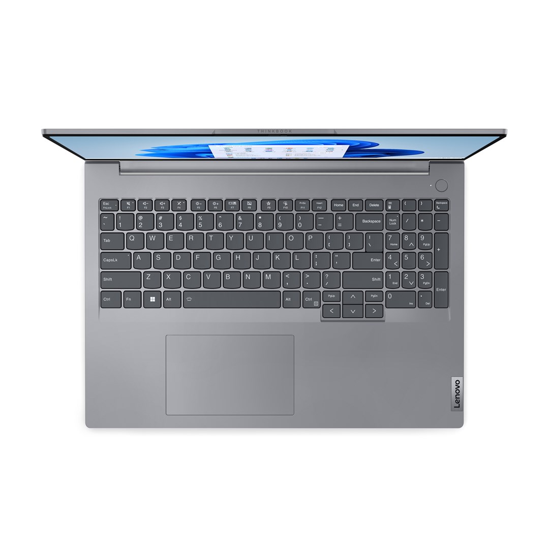 Lenovo ThinkBook 16 G6 IRL Intel® Core™ i5 i5-13420H Laptop 40.6 cm (16") WUXGA 16 GB DDR5-SDRAM 512 GB SSD Wi-Fi 6 (802.11ax) Windows 11 Pro English Grey Lenovo ThinkBook 16 G6 IRL Intel® Core™ i5 i5-13420H Laptop 40.6 cm (16") WUXGA 16 GB DDR5-SDRAM 512 GB SSD Wi-Fi 6 (802.11ax) Windows 11 Pro English Grey