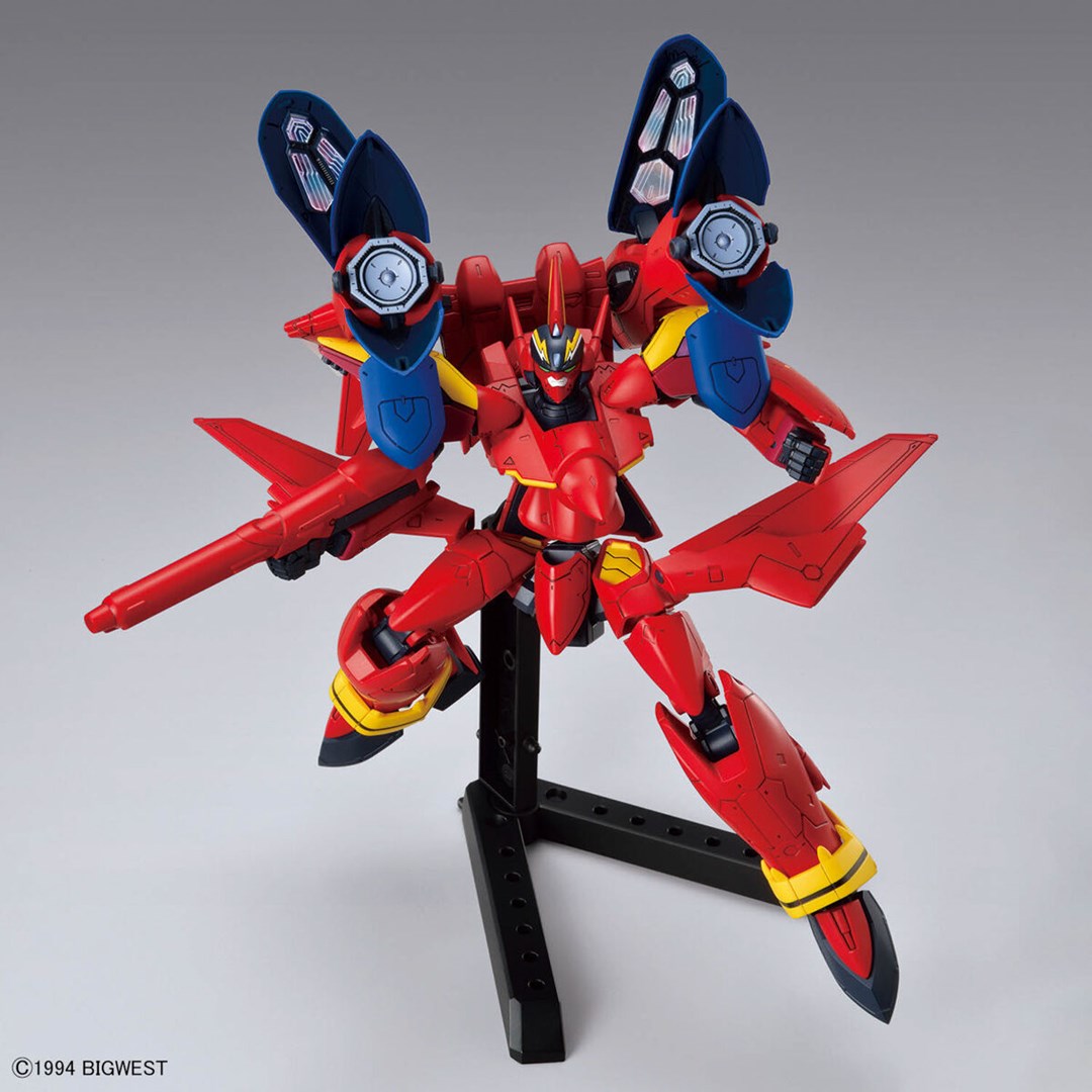 HG 1/100 MACROSS VF-19 CUSTOM FIRE VALKYRIE WITH SOUND BOOSTER HG 1/100 MACROSS VF-19 CUSTOM FIRE VALKYRIE WITH SOUND BOOSTER