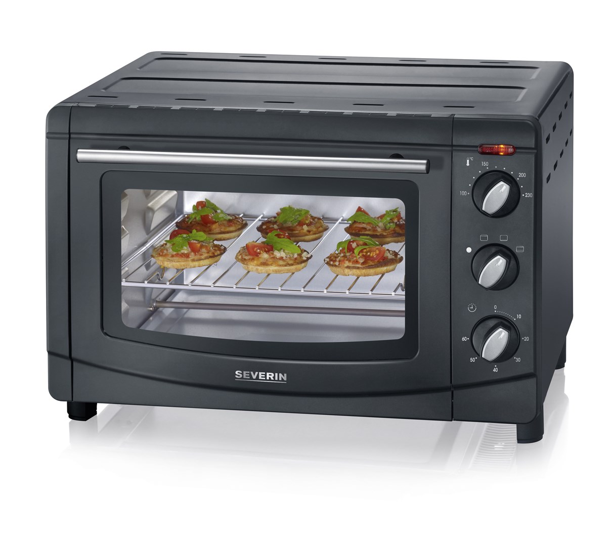 Severin TO 2067 toaster oven 20 L 1500 W Black Grill Severin TO 2067 toaster oven 20 L 1500 W Black Grill