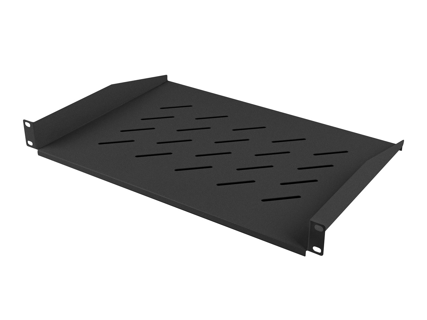 Lanberg AK-1008-B shelf for 19‘’ racks 450/600/800mm (1U, 483x315mm, load capacity up to 20kg) black Lanberg AK-1008-B shelf for 19‘’ racks 450/600/800mm (1U, 483x315mm, load capacity up to 20kg) black