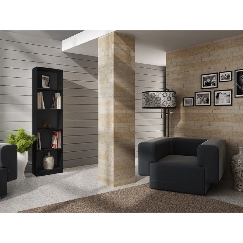 Topeshop R40 CZERŃ office bookcase Topeshop R40 CZERŃ office bookcase