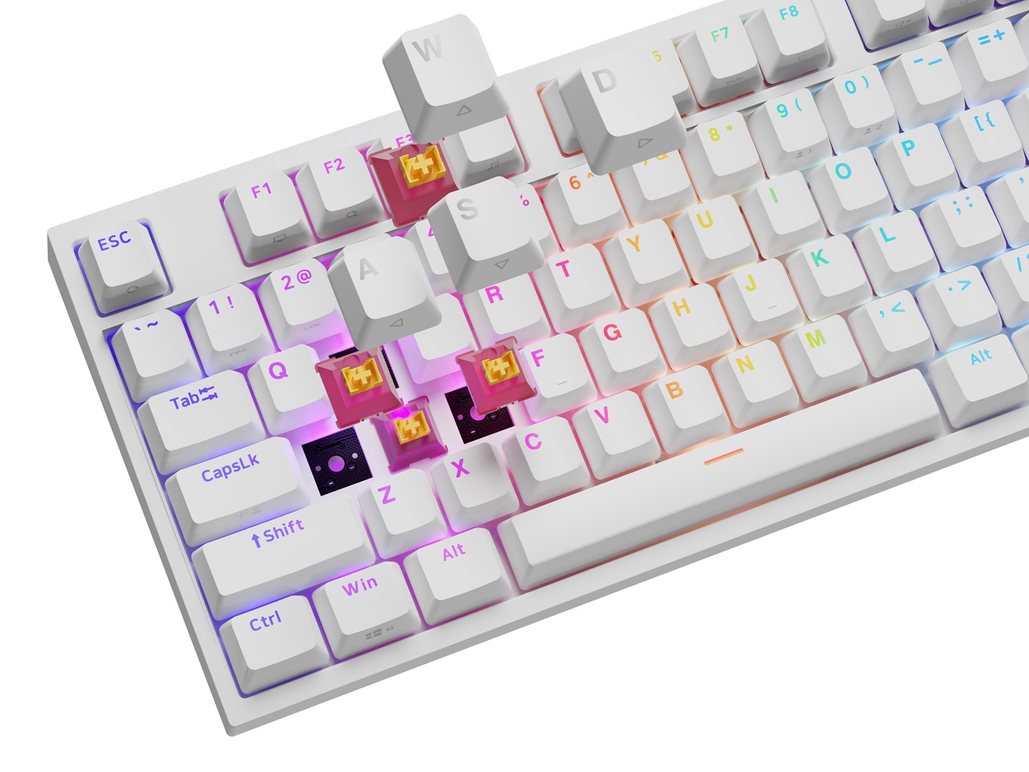 GENESIS NKG-2300 keyboard Universal USB QWERTY English White GENESIS NKG-2300 keyboard Universal USB QWERTY English White