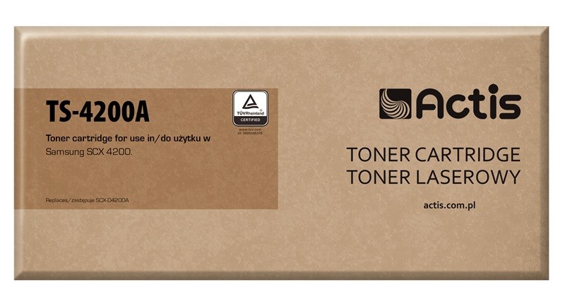 Actis TS-4200A Toner (Replacement for Samsung SCX-D4200A; Standard; 3000 pages; black) Actis TS-4200A Toner (Replacement for Samsung SCX-D4200A; Standard; 3000 pages; black)