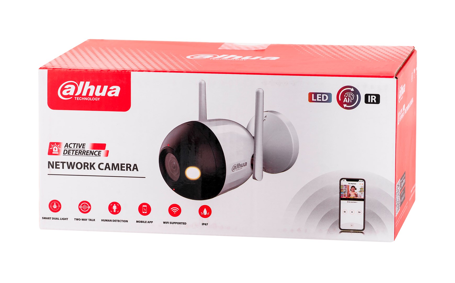 Dahua Technology DH-F4C-PV security camera Bullet IP security camera Indoor & outdoor 2560 x 1440 pixels Wall Dahua Technology DH-F4C-PV security camera Bullet IP security camera Indoor & outdoor 2560 x 1440 pixels Wall