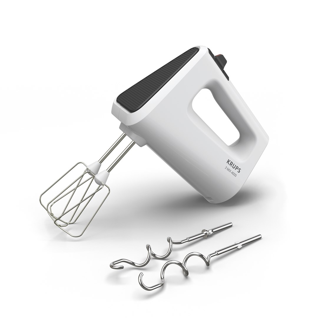 Krups GN4001 Hand mixer 450 W White Krups GN4001 Hand mixer 450 W White
