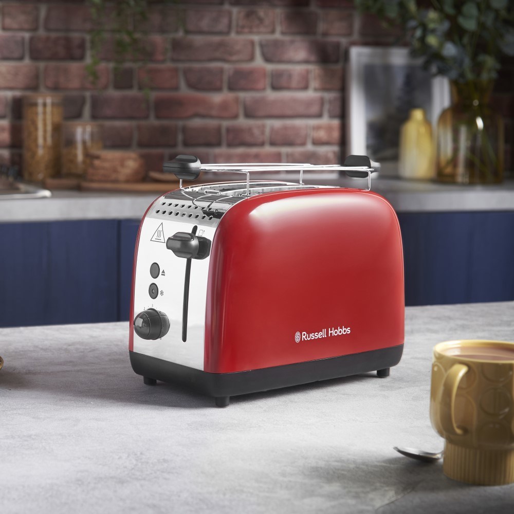 Russell Hobbs 26551-56 6 2 slice(s) 1600 W Red, Silver Russell Hobbs 26551-56 6 2 slice(s) 1600 W Red, Silver