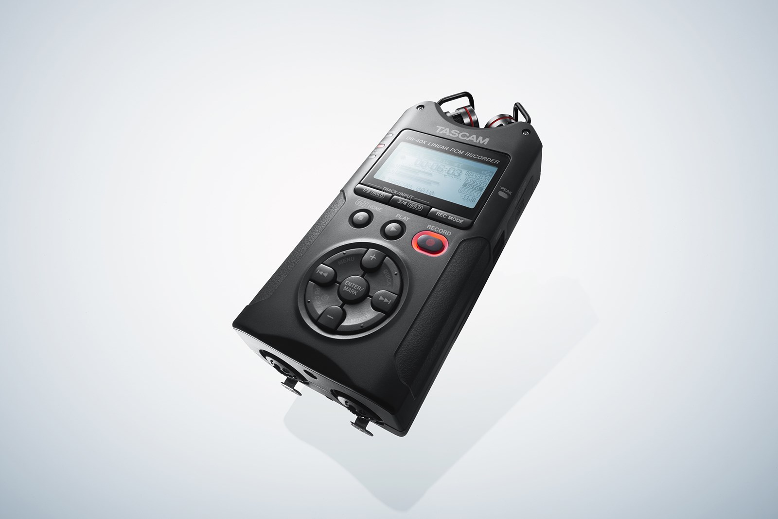Tascam DR-40X - portable digital recorder with USB interface, 2 x stereo recording Tascam DR-40X - portable digital recorder with USB interface, 2 x stereo recording