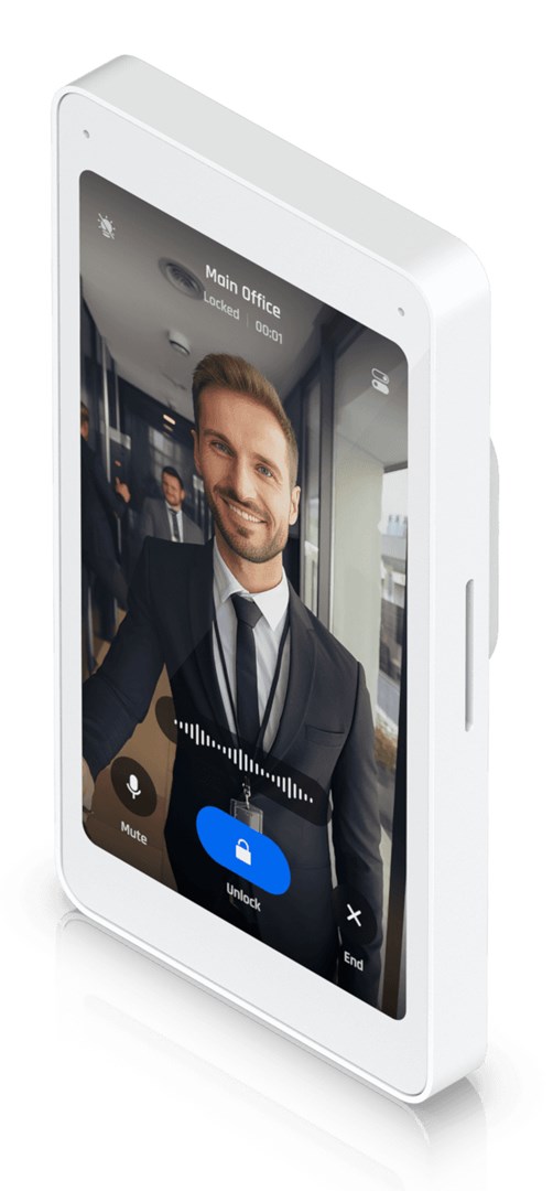 Ubiquiti UA-Intercom-Viewer | Monitor for UniFi Access door intercom | 5" touch, PoE power supply Ubiquiti UA-Intercom-Viewer | Monitor for UniFi Access door intercom | 5" touch, PoE power supply