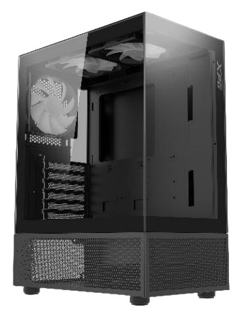 XPG INVADER X MINI KOMPAKTES MID-TOWER-CASE Black XPG INVADER X MINI KOMPAKTES MID-TOWER-CASE Black