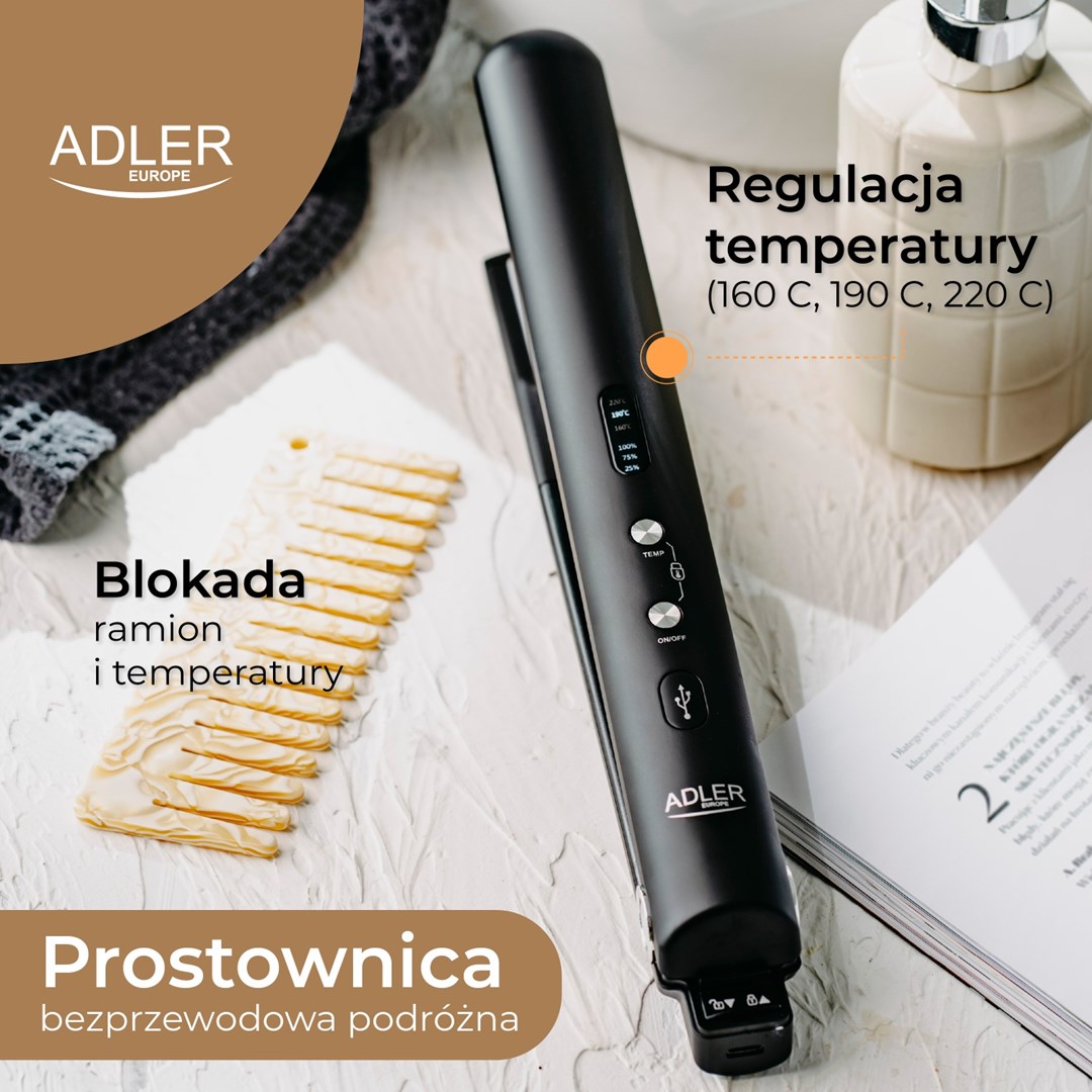 Hair Straightener ADLER AD 2327b Hair Straightener ADLER AD 2327b