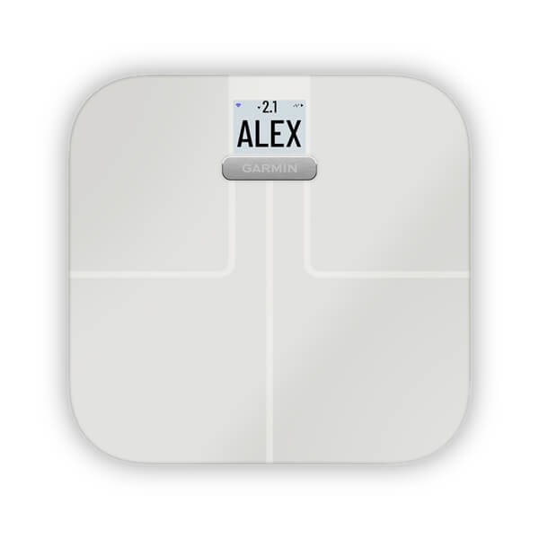 Garmin Index S2 Rectangle White Electronic personal scale Garmin Index S2 Rectangle White Electronic personal scale