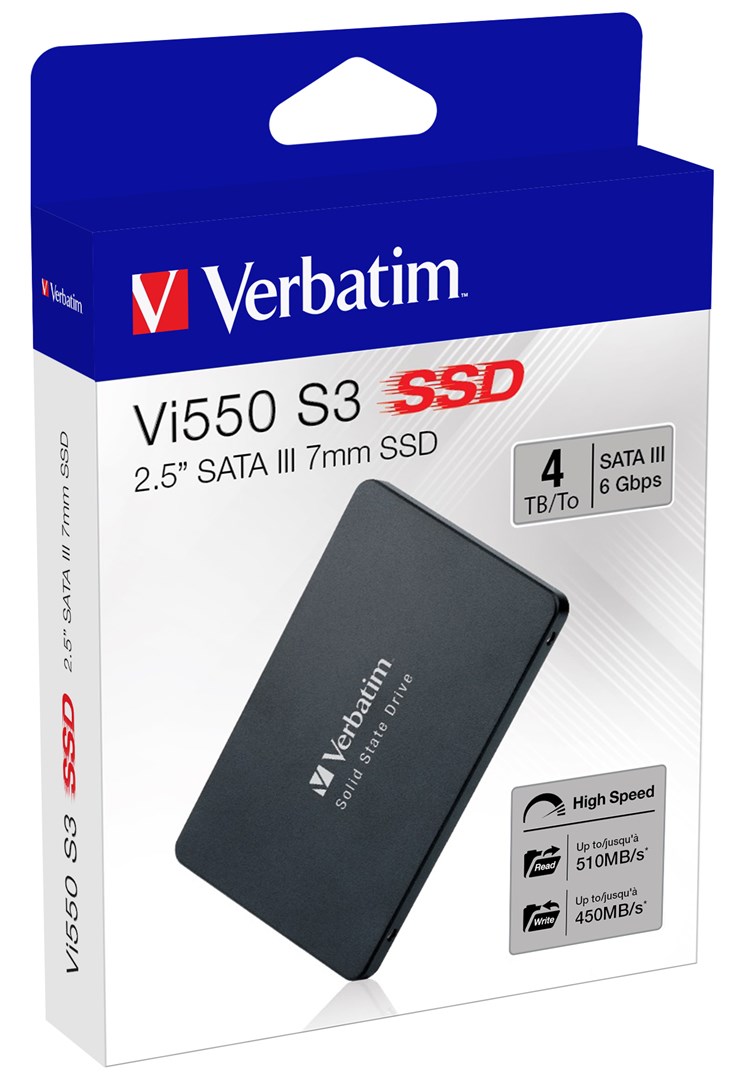 Verbatim Vi550 S3 SSD 4TB Verbatim Vi550 S3 SSD 4TB