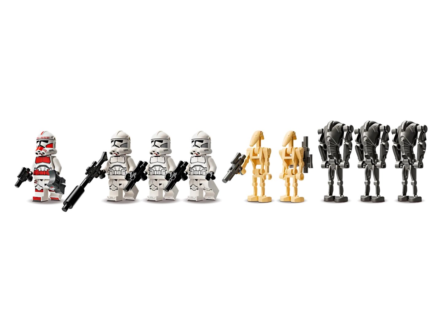 LEGO STAR WARS 75372 CLONE TROOPER & BATTLE DROID BATTLE PACK LEGO STAR WARS 75372 CLONE TROOPER & BATTLE DROID BATTLE PACK