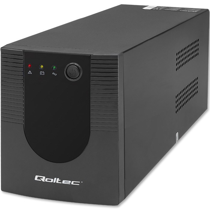 Qoltec 53777 uninterruptible power supply (UPS) Line-Interactive 2 kVA 1200 W 4 AC outlet(s) Qoltec 53777 uninterruptible power supply (UPS) Line-Interactive 2 kVA 1200 W 4 AC outlet(s)