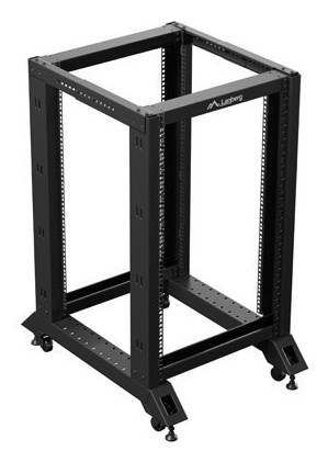OPEN RACK 18U 600X800 BLACK LANBERG OPEN RACK 18U 600X800 BLACK LANBERG