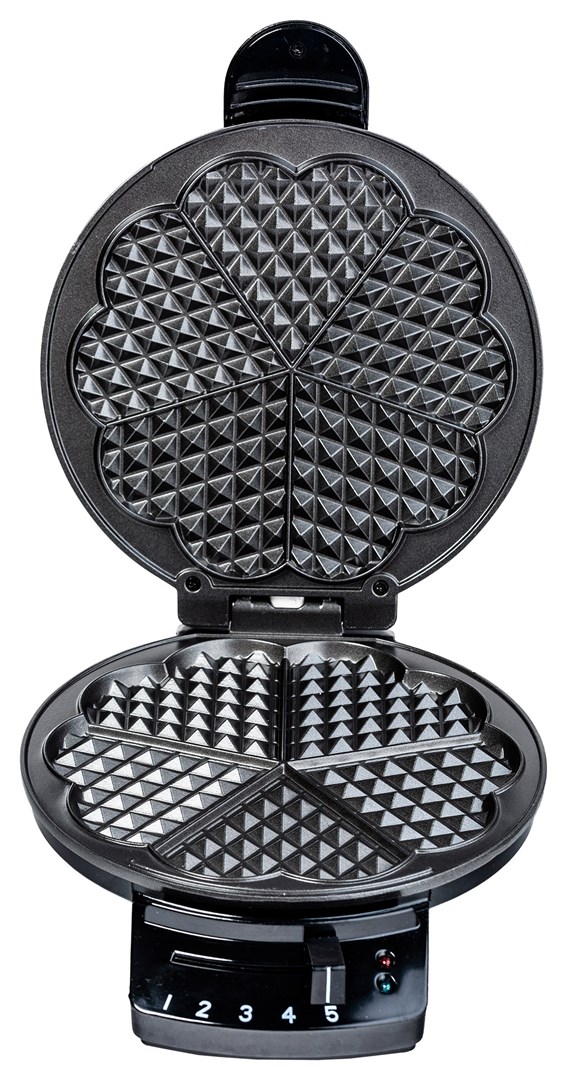 Waffle Iron Ravanson GR-7010 5 waffle(s) 1200 W Black Waffle Iron Ravanson GR-7010 5 waffle(s) 1200 W Black