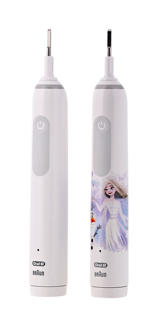 Oral-B Pro 3 3000 White + Oral-B Junior Frozen 6+ Set of rotating toothbrushes Oral-B Pro 3 3000 White + Oral-B Junior Frozen 6+ Set of rotating toothbrushes