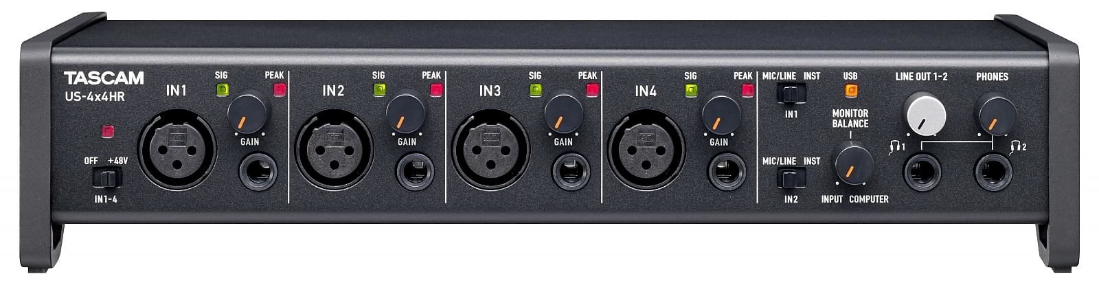 Tascam US-4X4HR recording audio interface Tascam US-4X4HR recording audio interface