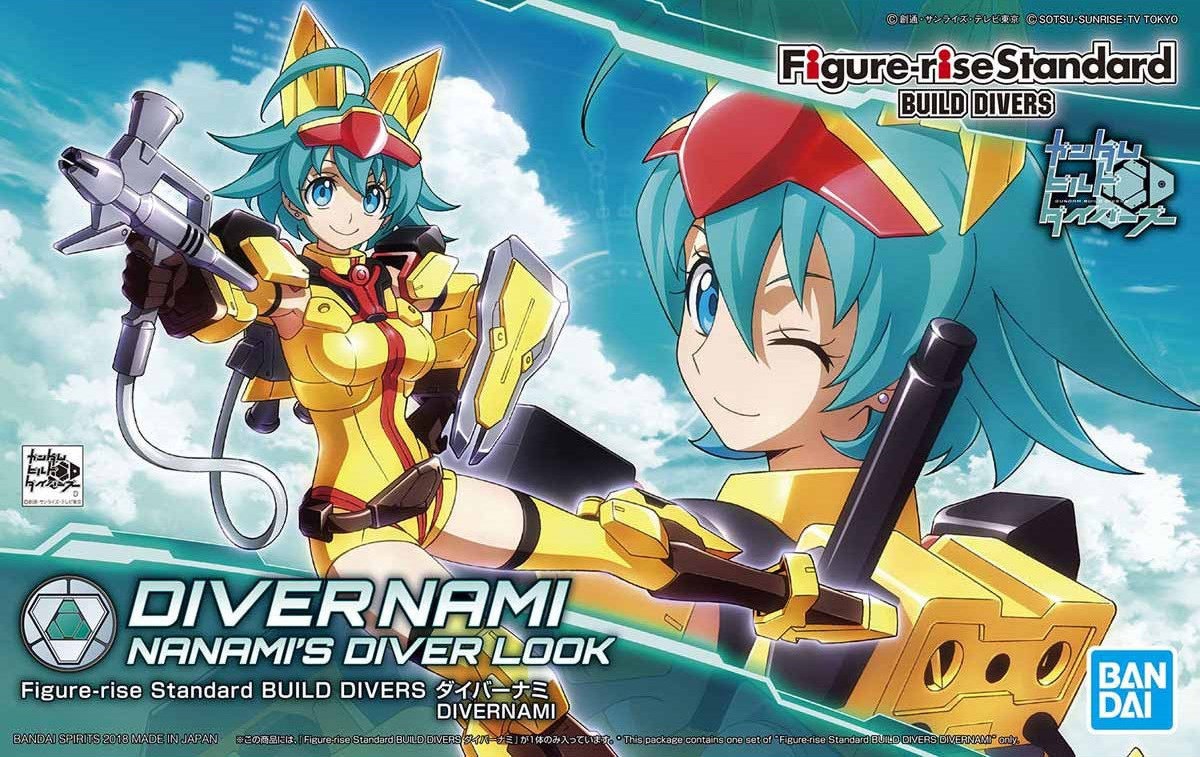 Figurine collector's BANDAI Rise Build Divers Diver Nami (From 8 years) Figurine collector's BANDAI Rise Build Divers Diver Nami (From 8 years)