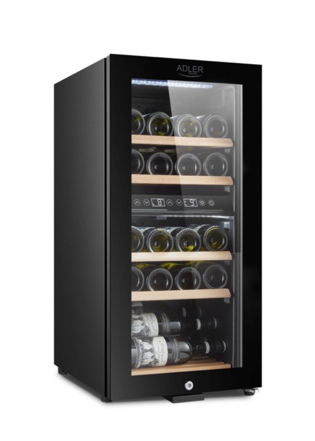 Wine cooler Adler AD 8080 24 bottles / 60 litres Wine cooler Adler AD 8080 24 bottles / 60 litres