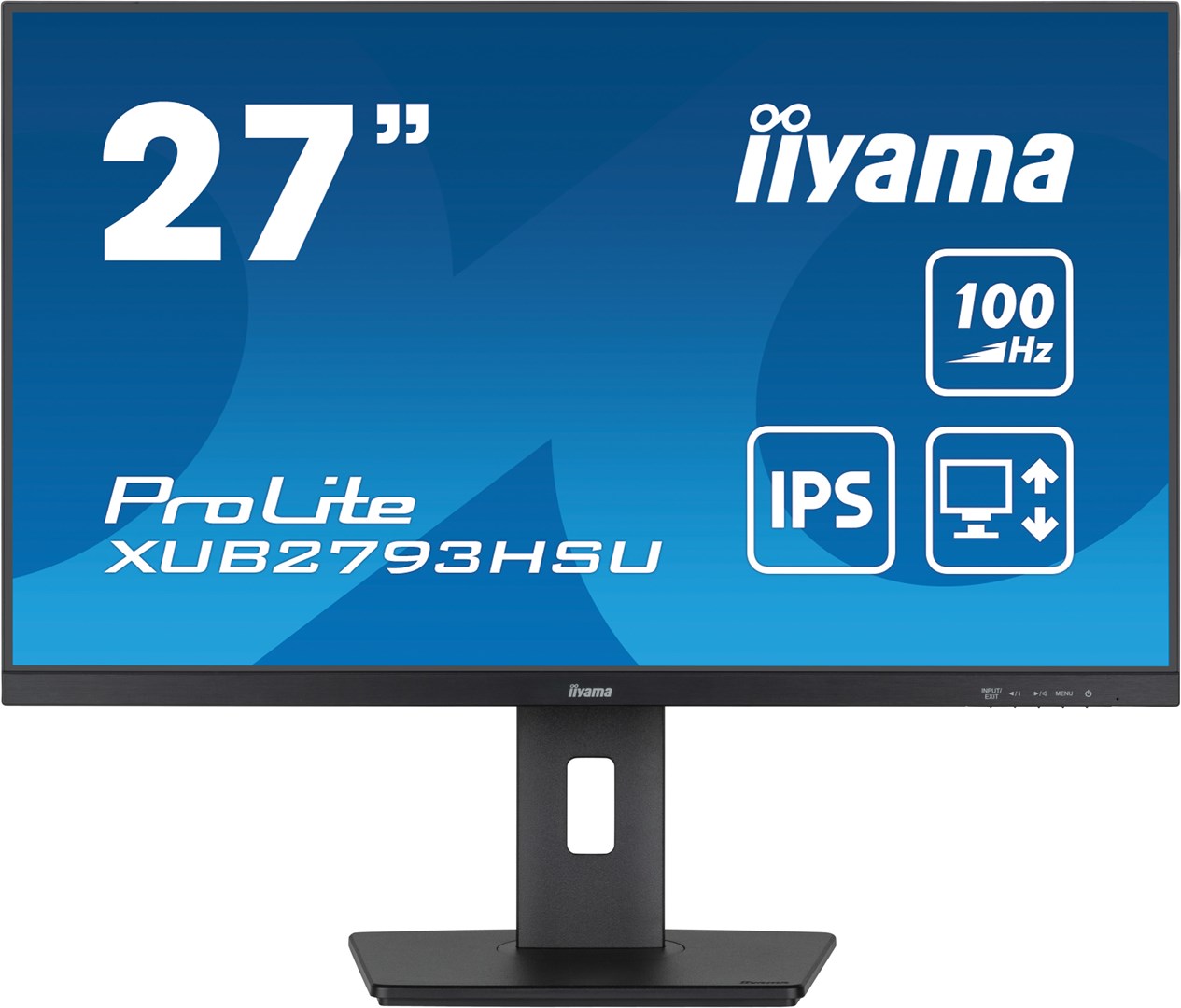 iiyama ProLite XUB2793HSU-B7 computer monitor 68.6 cm (27") 1920 x 1080 pixels Full HD LED Black iiyama ProLite XUB2793HSU-B7 computer monitor 68.6 cm (27") 1920 x 1080 pixels Full HD LED Black