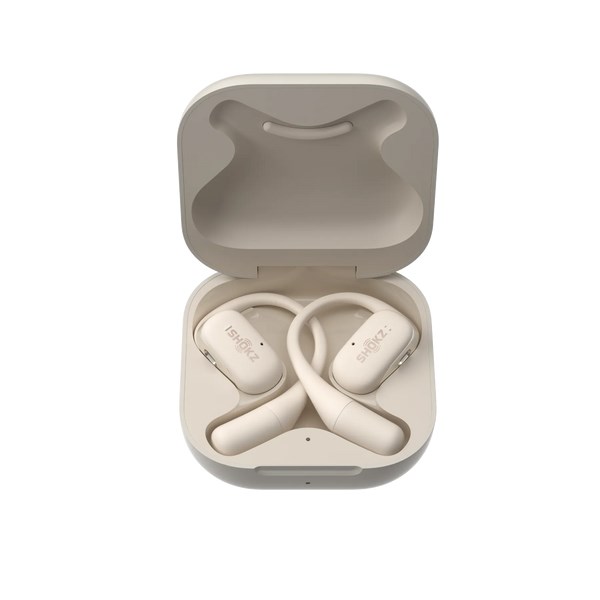 SHOKZ OpenFit Headphones Wireless Ear-hook Calls/Music/Sport/Everyday Bluetooth White SHOKZ OpenFit Headphones Wireless Ear-hook Calls/Music/Sport/Everyday Bluetooth White