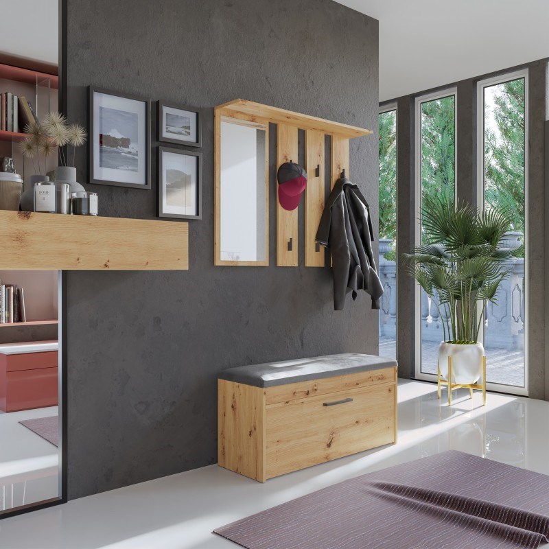 PARMA closet 100x35x180 cm, artisan oak PARMA closet 100x35x180 cm, artisan oak