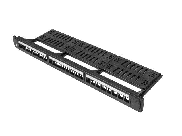 Lanberg PPKS-1124-B patch panel 1U Lanberg PPKS-1124-B patch panel 1U