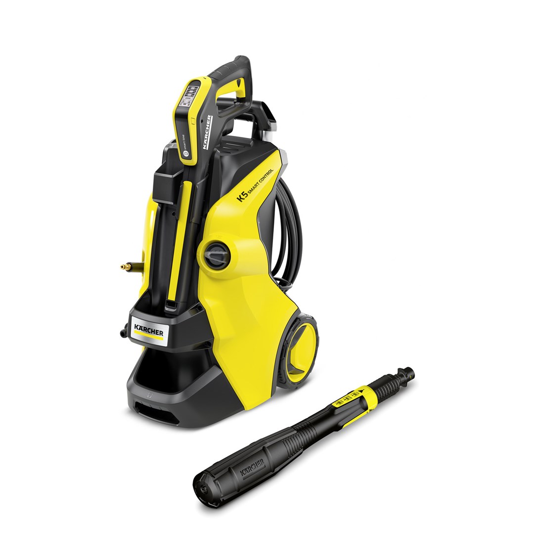 Kärcher K 5 SMART CONTROL pressure washer Upright Electric 500 l/h Black, Yellow Kärcher K 5 SMART CONTROL pressure washer Upright Electric 500 l/h Black, Yellow