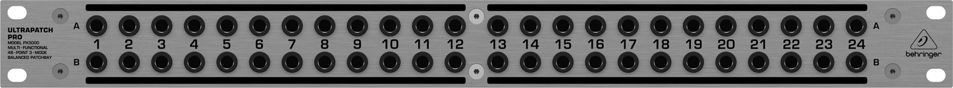 Behringer PX3000 patch panel Behringer PX3000 patch panel