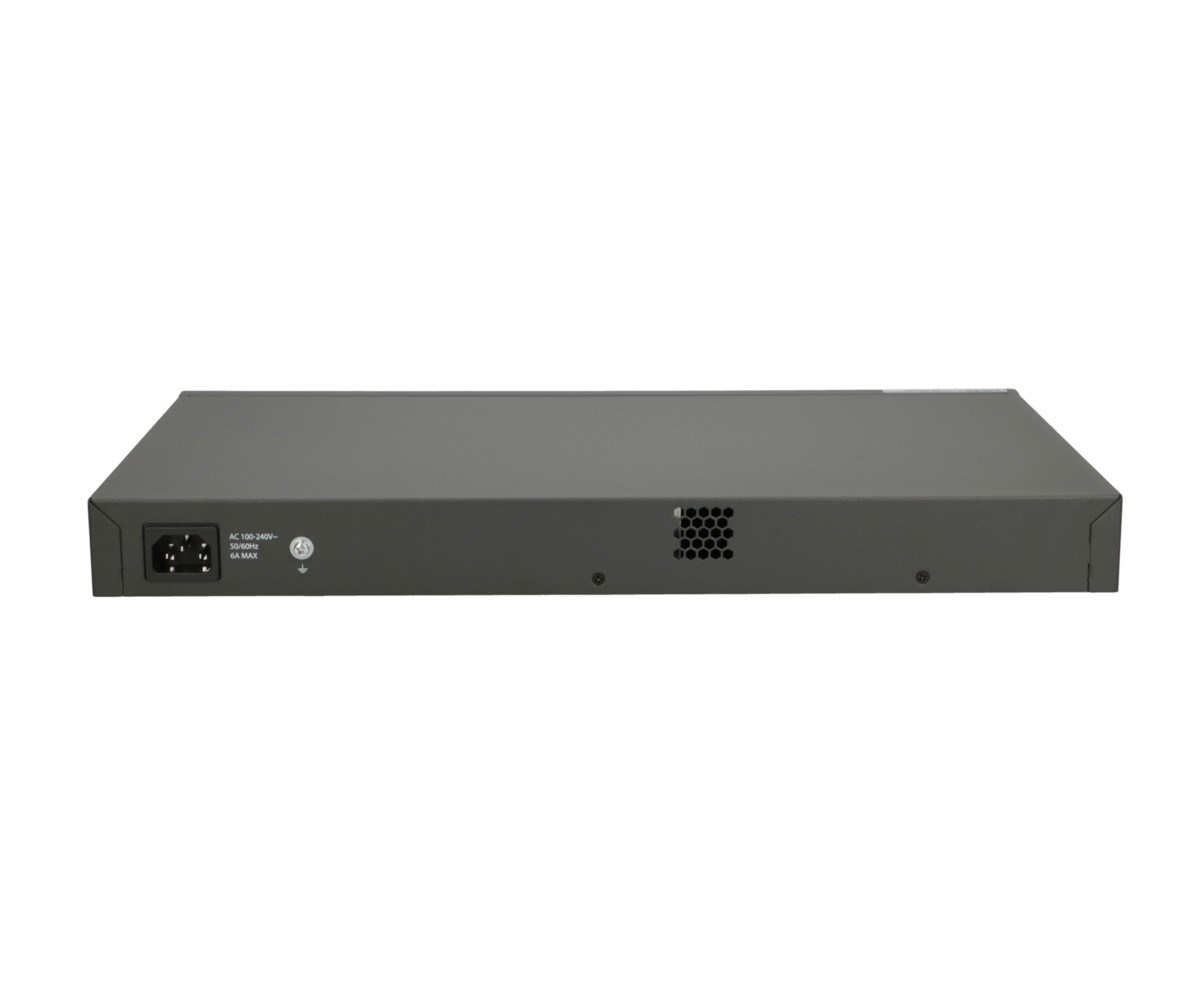 FiberHome S4820-28T-X-PE-AC network switch Managed L2/L3 Gigabit Ethernet (10/100/1000) Power over Ethernet (PoE) 1U Black, Grey FiberHome S4820-28T-X-PE-AC network switch Managed L2/L3 Gigabit Ethernet (10/100/1000) Power over Ethernet (PoE) 1U Black, Grey