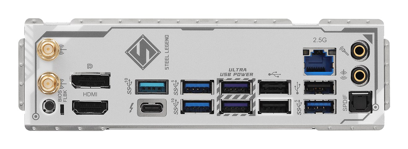 Asrock B860 Steel Legend WiFi Intel B860 LGA 1851 (Socket V1) ATX Asrock B860 Steel Legend WiFi Intel B860 LGA 1851 (Socket V1) ATX