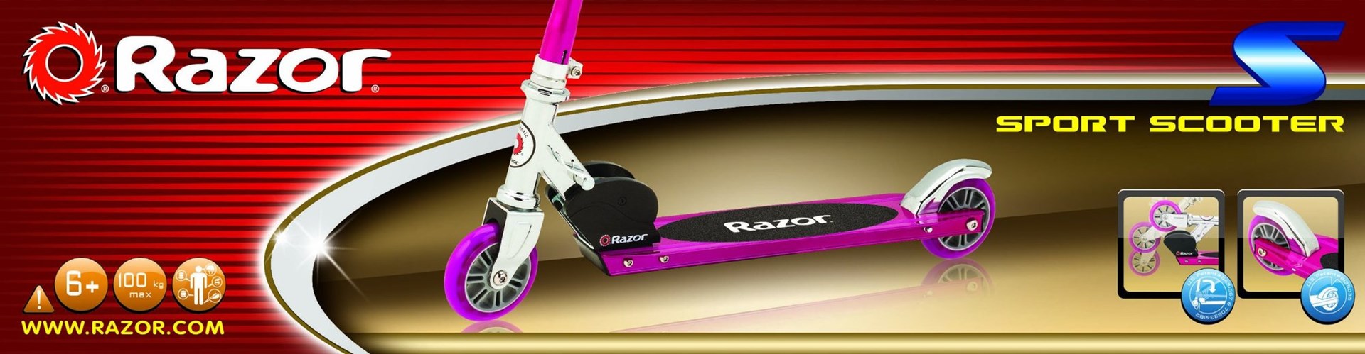 Interbrands 13073051 kick scooter Pink Interbrands 13073051 kick scooter Pink